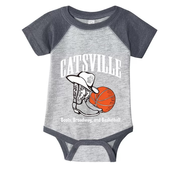 Catsville The Boots On Broadway Infant Baby Jersey Bodysuit