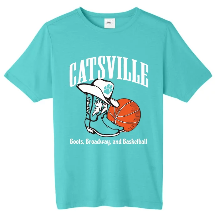 Catsville The Boots On Broadway ChromaSoft Performance T-Shirt