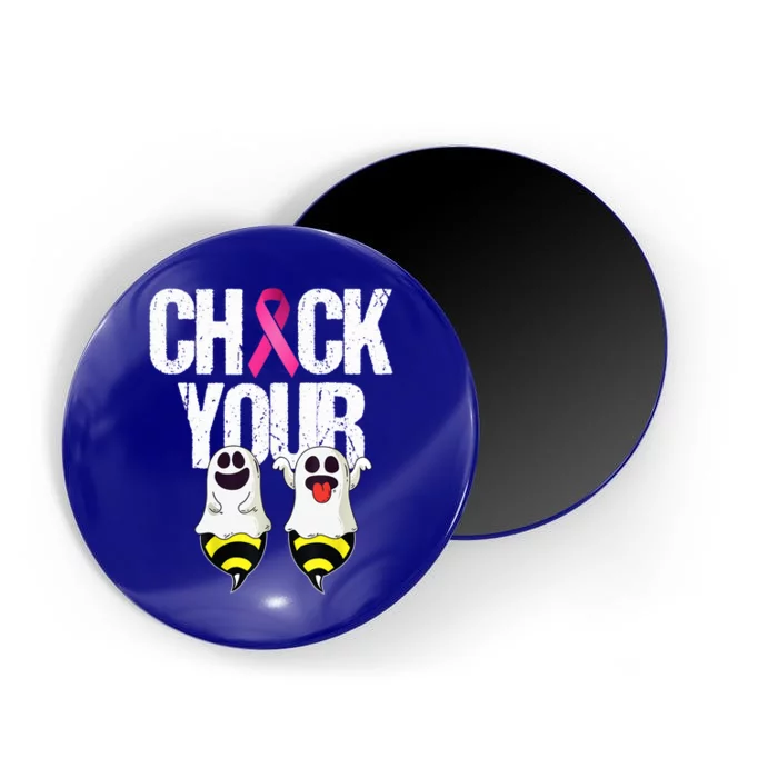 Check The Boobees Boo Bees Breast Cancer Halloween Cute Gift Magnet