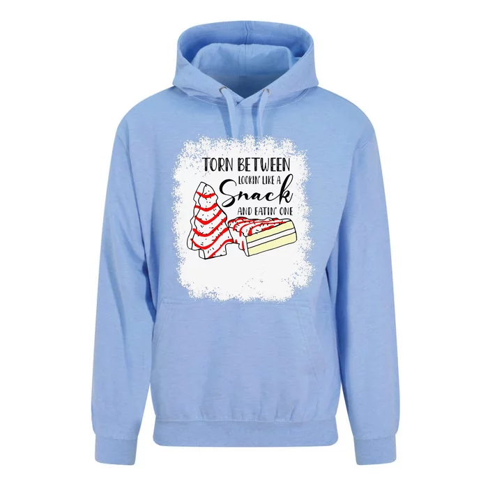 Christmas Torn Between Looking Like A Snack And Eating One Unisex Surf Hoodie