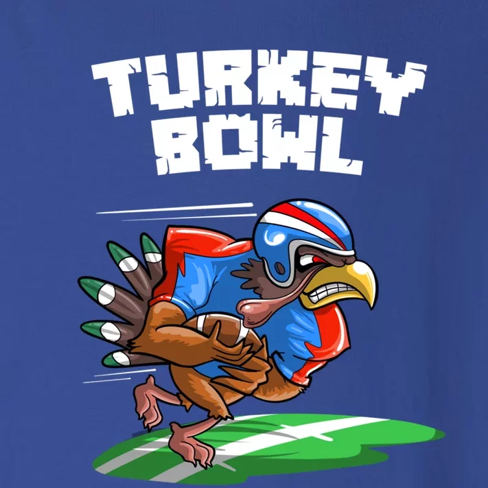 Cool Turkey Bowl Funny Thanksgiving Football Player Gift Toddler Long Sleeve Shirt