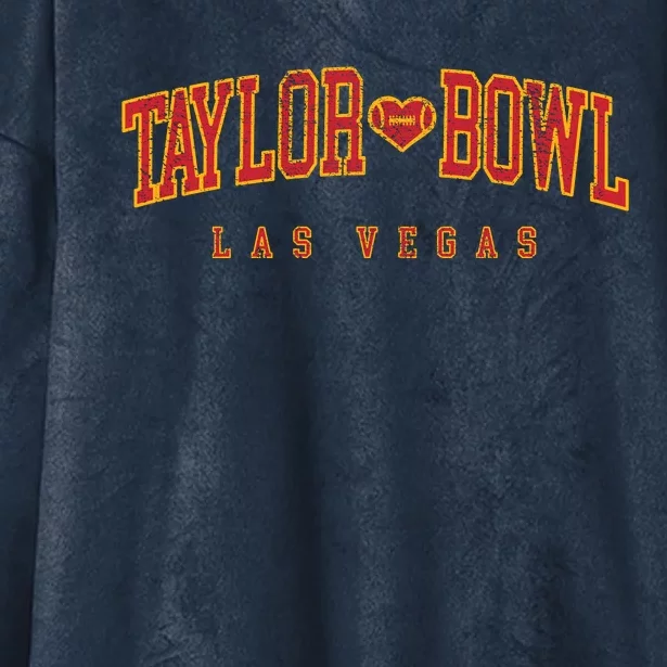 Cool Taylor Bowl Las Vegas 2024 Hooded Wearable Blanket