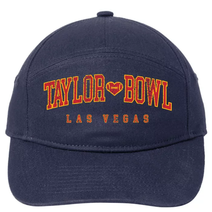 Cool Taylor Bowl Las Vegas 2024 7-Panel Snapback Hat