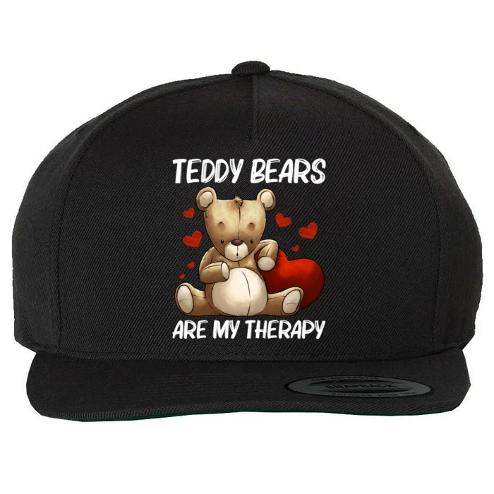 Cool Teddy Bear Gift Plush Stuffed Toy Animal Funny Gift Wool Snapback Cap