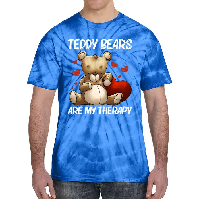 Cool Teddy Bear Gift Plush Stuffed Toy Animal Funny Gift Tie-Dye T-Shirt