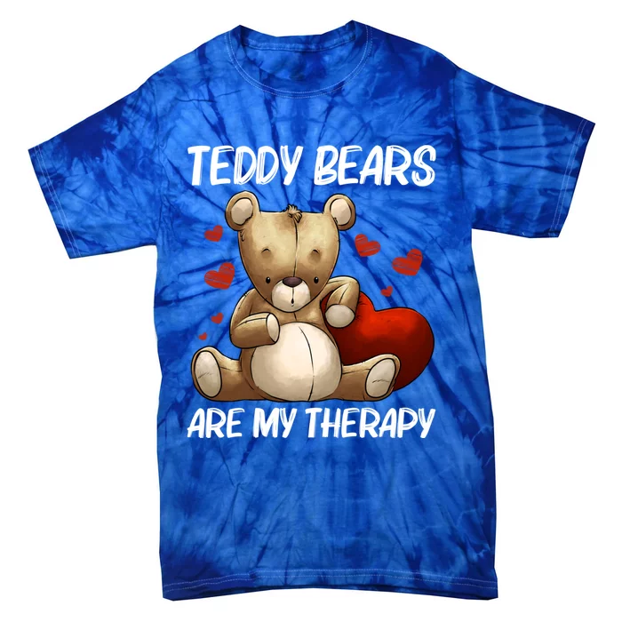 Cool Teddy Bear Gift Plush Stuffed Toy Animal Funny Gift Tie-Dye T-Shirt