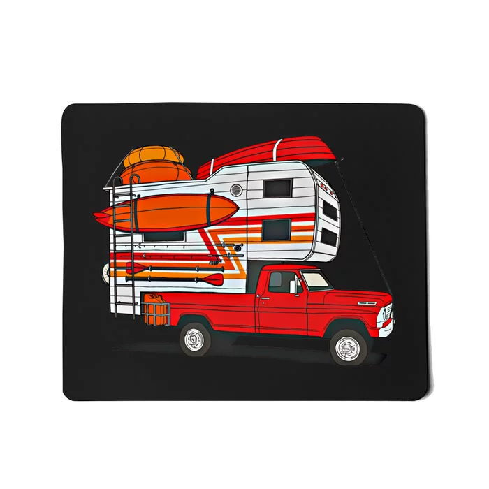 Camping Truck Boats Watercraft Kayaks And Paddleboards Cool Gift Mousepad