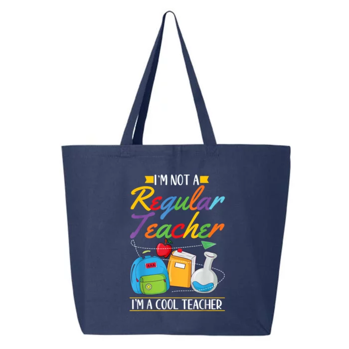 Cool Teacher Back To School 1st Day Educator Teaching 25L Jumbo Tote