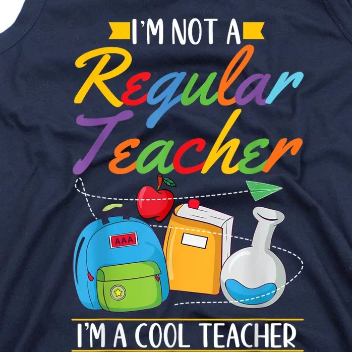 Cool Teacher Back To School 1st Day Educator Teaching Tank Top