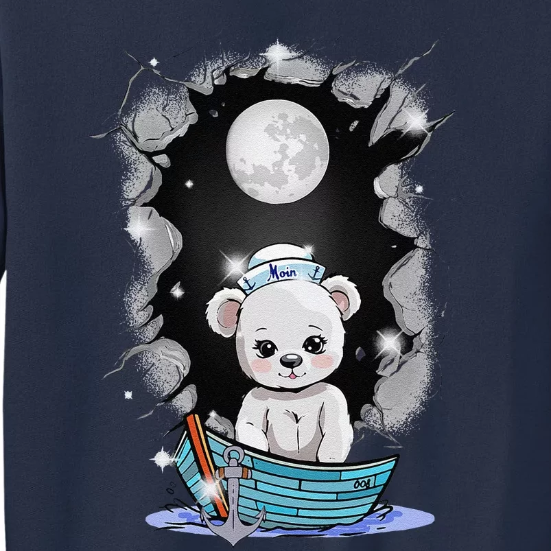 Cute Teddy Bear Teddy Bear Sailor Mystical Maritime Child Sweatshirt