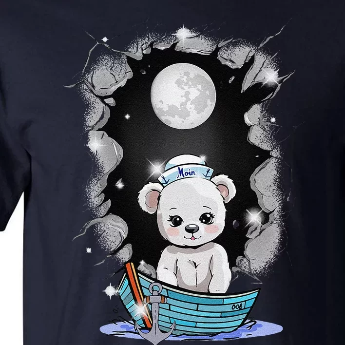 Cute Teddy Bear Teddy Bear Sailor Mystical Maritime Child Tall T-Shirt