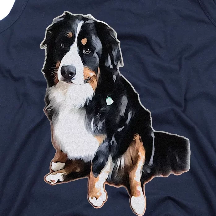 Celebrate The Bernese Mountain DogS Boundless Joy Mischief Tank Top