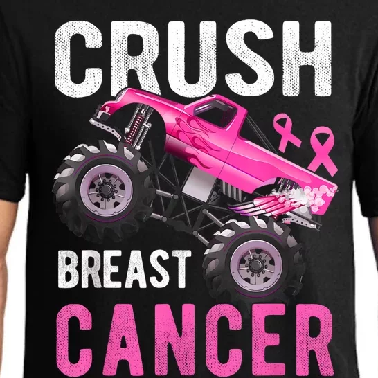 Crush Truck Breast Cancer Pajama Set