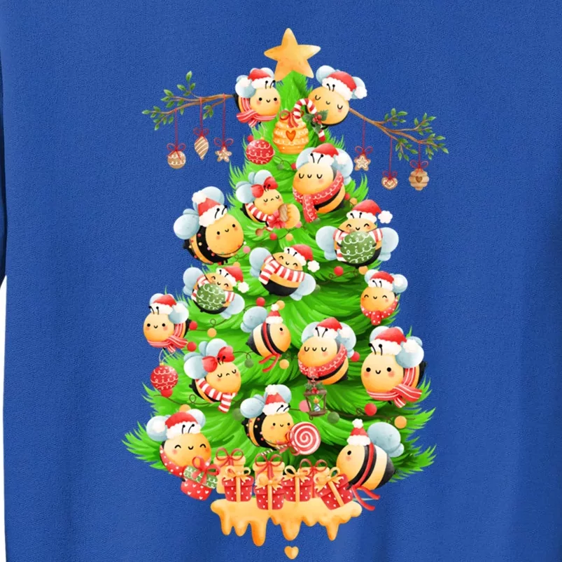 Christmas Tree Bees Jingle All The Way! Bees Gift Sweatshirt