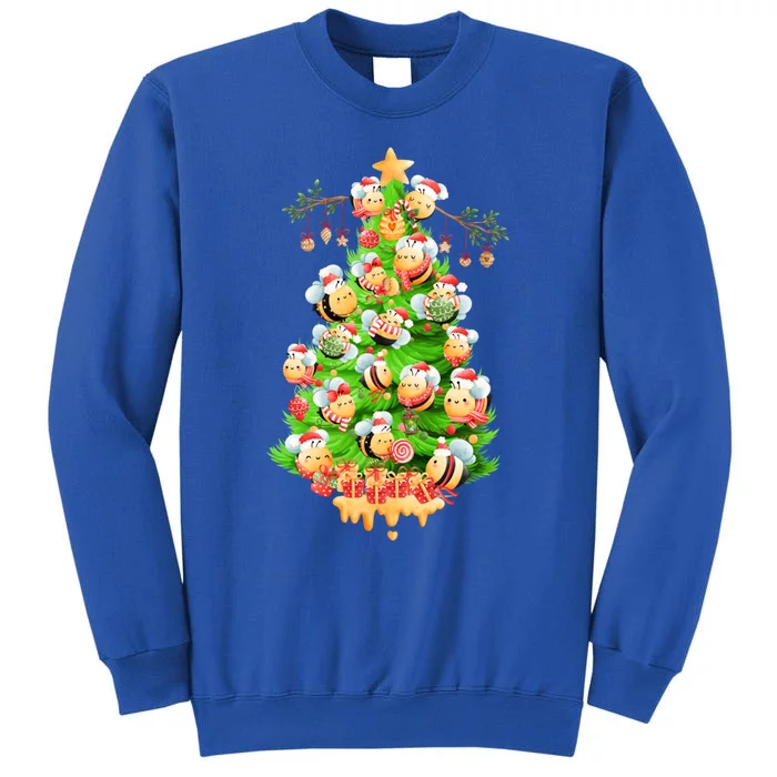 Christmas Tree Bees Jingle All The Way! Bees Gift Sweatshirt