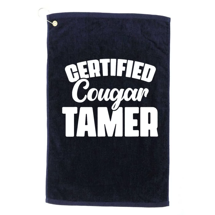 Cougar Tamer Bait Hunter Slayer Cougars Platinum Collection Golf Towel