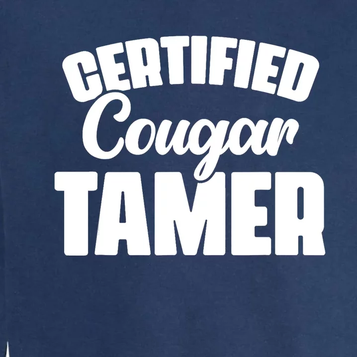 Cougar Tamer Bait Hunter Slayer Cougars Garment-Dyed Sweatshirt