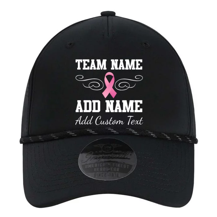 Custom Team Breast Cancer Personalize Performance The Dyno Cap