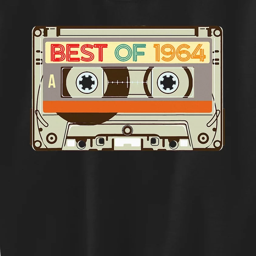 Cassette Tape Birthday Gifts Born In Best Of 1964 Kids Sweatshirt