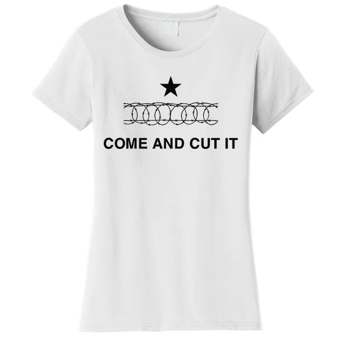 Chummytees Texas Border Come And Cut It Women's T-Shirt