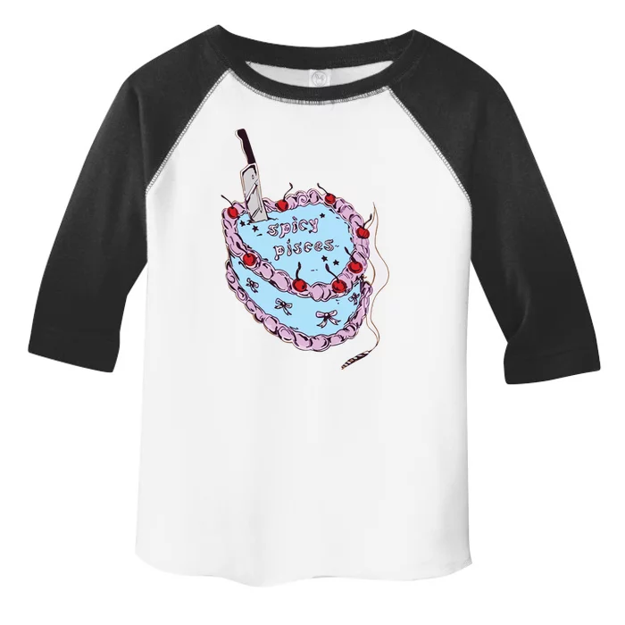 Celebrate The Birthday Rodrigo Spicy Pisces Toddler Fine Jersey T-Shirt