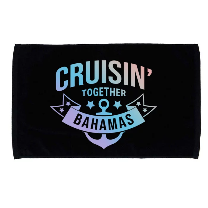 Cruisin Together Bahamas Gift Microfiber Hand Towel