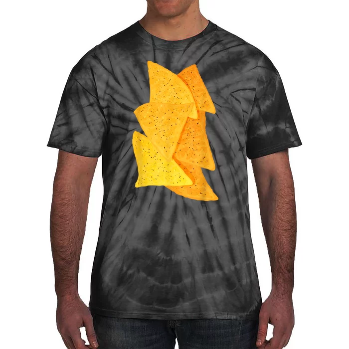 Chips Tortilla Chips Costume Tie-Dye T-Shirt