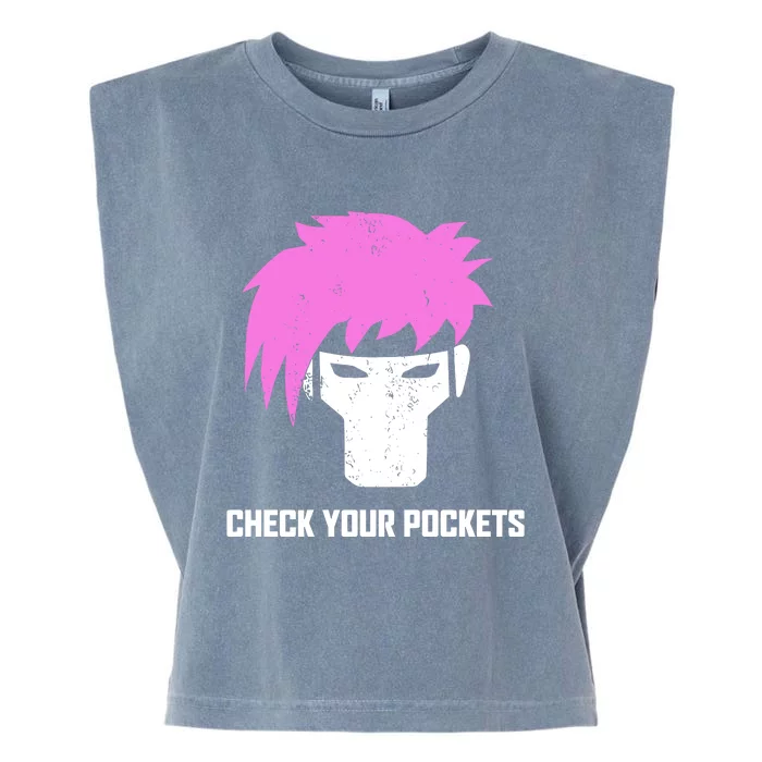 Channing Tatum Check Your Pockets Garment-Dyed Women's Muscle Tee