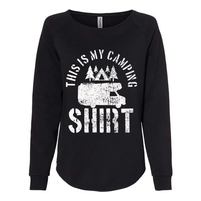 Camping Trailer Camper Van Mobile Home Caravan Motorhome Womens California Wash Sweatshirt