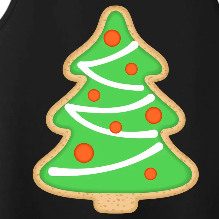 Christmas Tree Cookie Cute Holiday Performance Tank