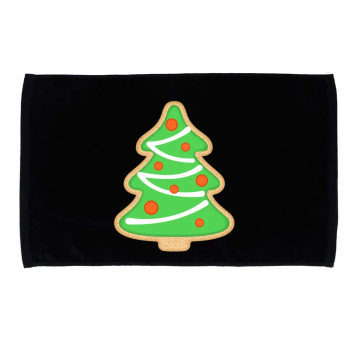 Christmas Tree Cookie Cute Holiday Microfiber Hand Towel