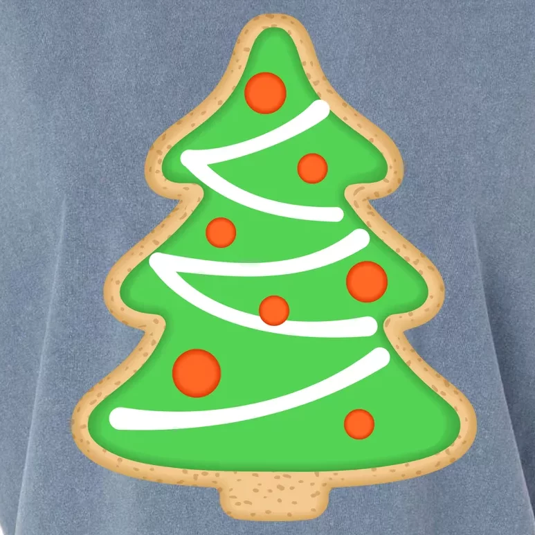 Christmas Tree Cookie Cute Holiday Garment-Dyed Women's Muscle Tee