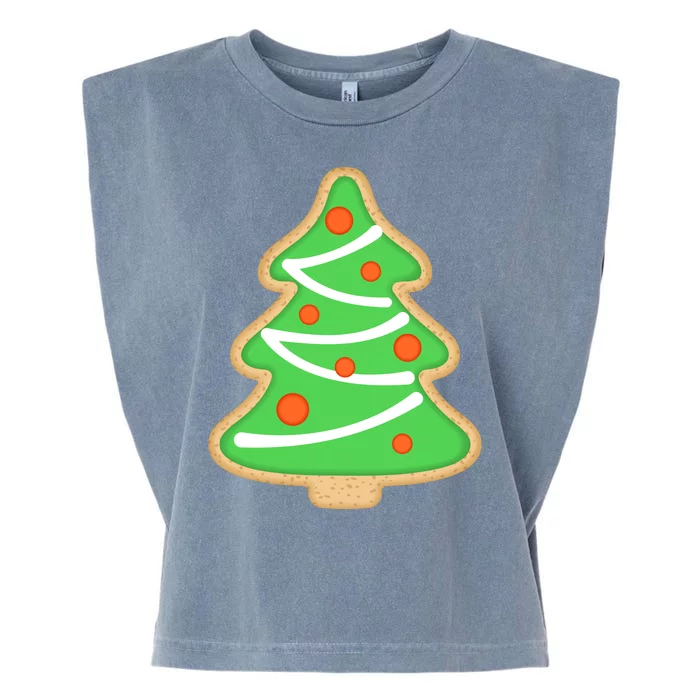 Christmas Tree Cookie Cute Holiday Garment-Dyed Women's Muscle Tee