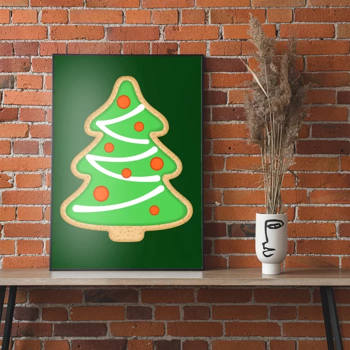 Christmas Tree Cookie Cute Holiday Poster