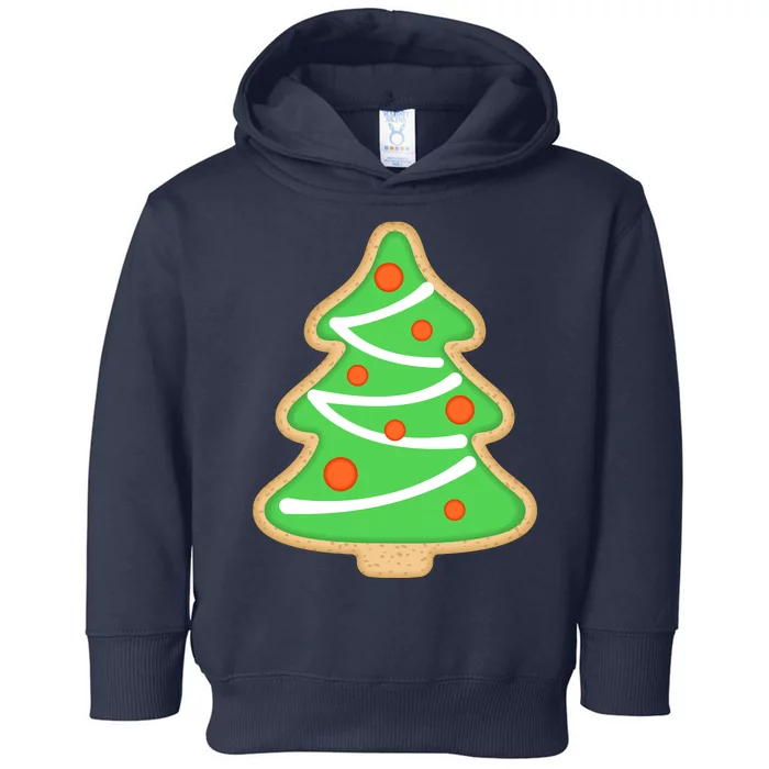 Christmas Tree Cookie Cute Holiday Toddler Hoodie