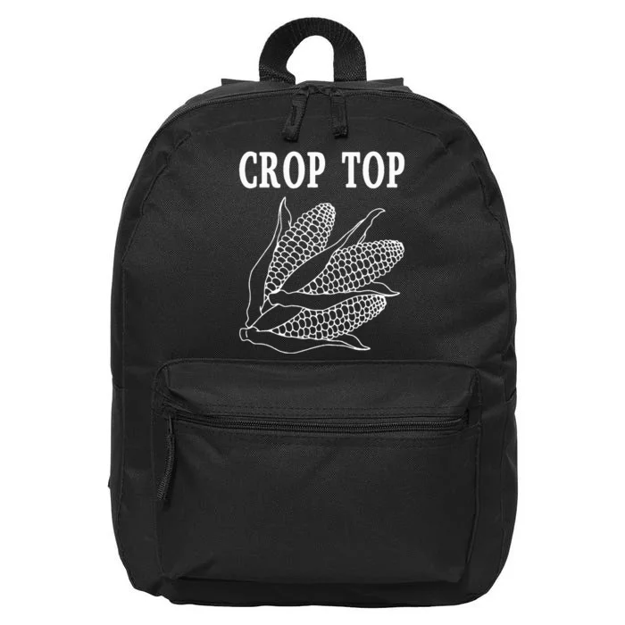 Crop Top Corn 16 in Basic Backpack