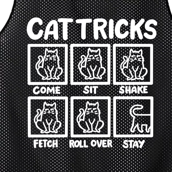 Cat Tricks Mesh Reversible Basketball Jersey Tank