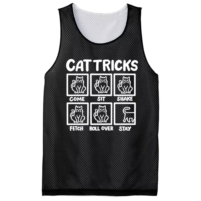 Cat Tricks Mesh Reversible Basketball Jersey Tank