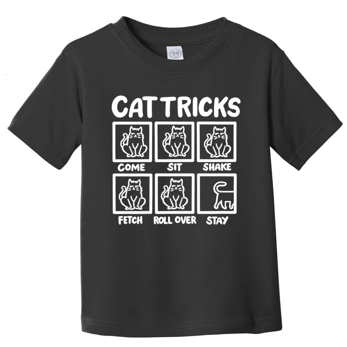 Cat Tricks Toddler T-Shirt