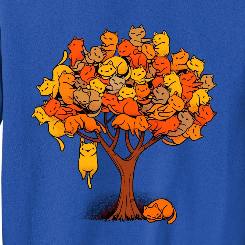 Cat Tree Tall Sweatshirt