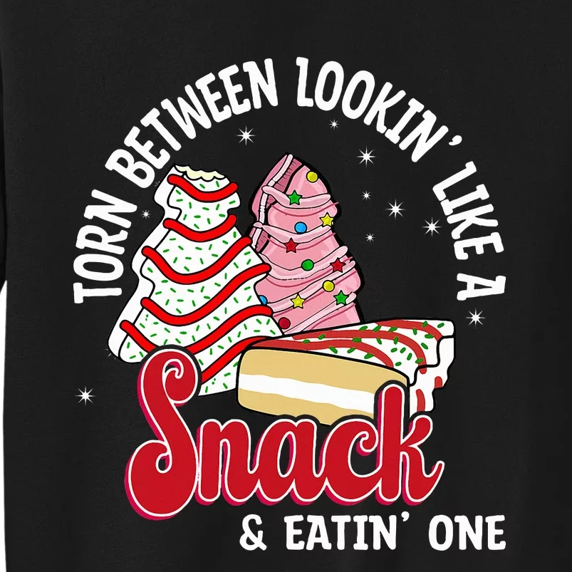 Christmas Tree Cake Looking Like A Snack Christmas Tree Cake Tall Sweatshirt