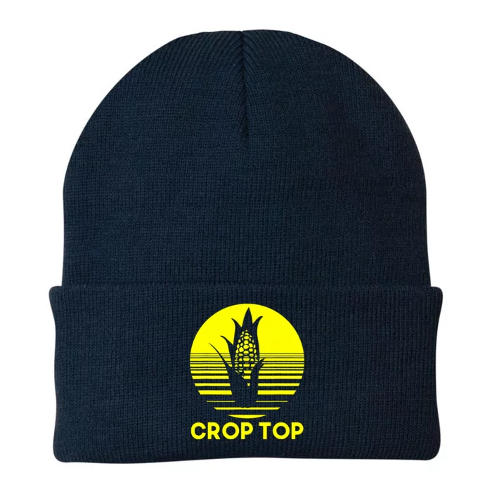 Crop Top Knit Cap Winter Beanie