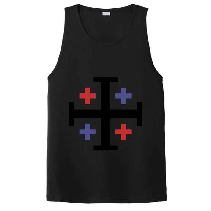 Cross TShirt. Christianity Shirt. Performance Tank