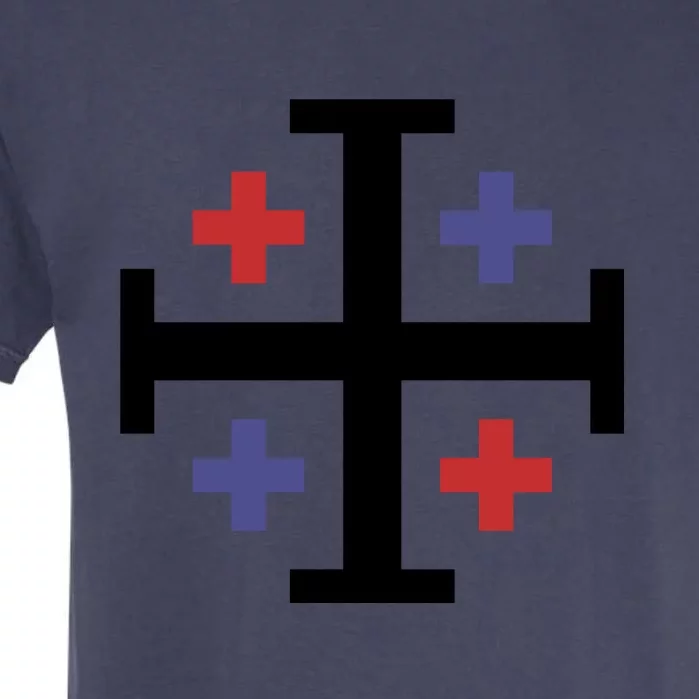 Cross TShirt. Christianity Shirt. Garment-Dyed Heavyweight T-Shirt