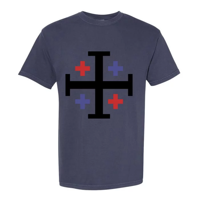 Cross TShirt. Christianity Shirt. Garment-Dyed Heavyweight T-Shirt