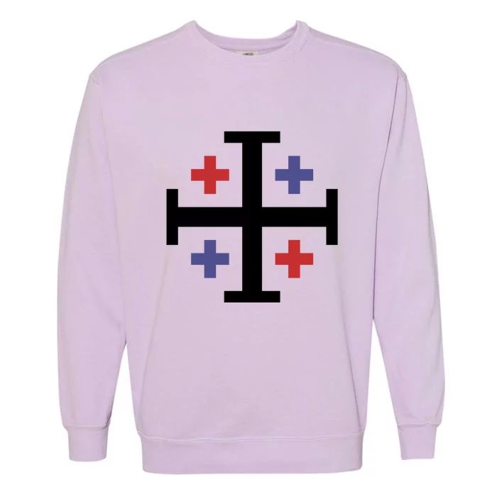 Cross TShirt. Christianity Shirt. Garment-Dyed Sweatshirt