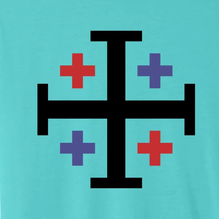 Cross TShirt. Christianity Shirt. ChromaSoft Performance T-Shirt