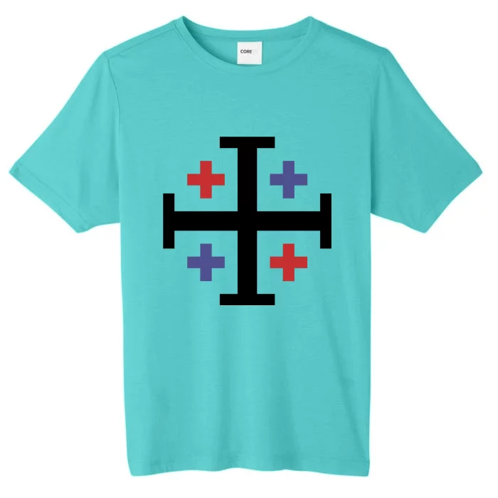 Cross TShirt. Christianity Shirt. ChromaSoft Performance T-Shirt