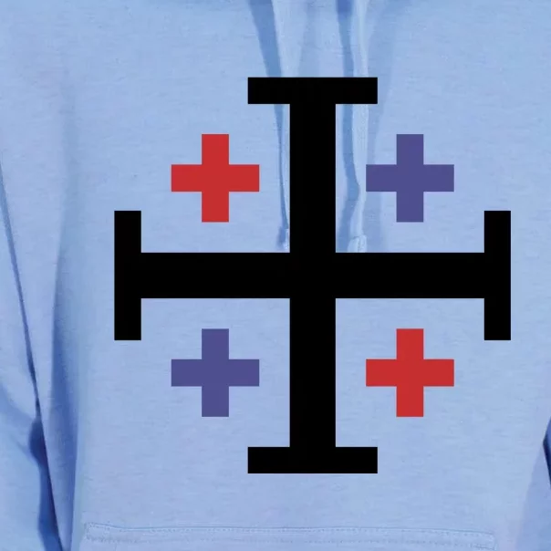 Cross TShirt. Christianity Shirt. Unisex Surf Hoodie