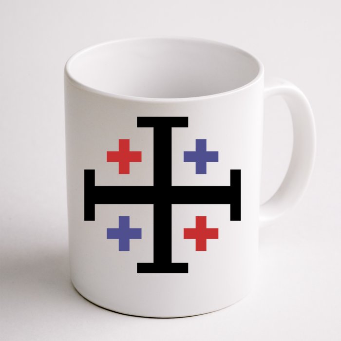 Cross TShirt. Christianity Shirt. Front & Back Coffee Mug